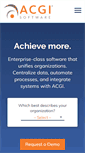 Mobile Screenshot of acgisoftware.com